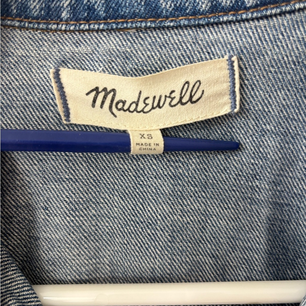 Madewell Blue Jean Jacket - Picture 2 of 9